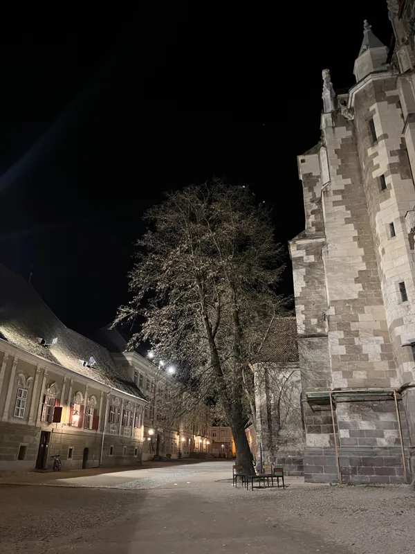 Brasov by night